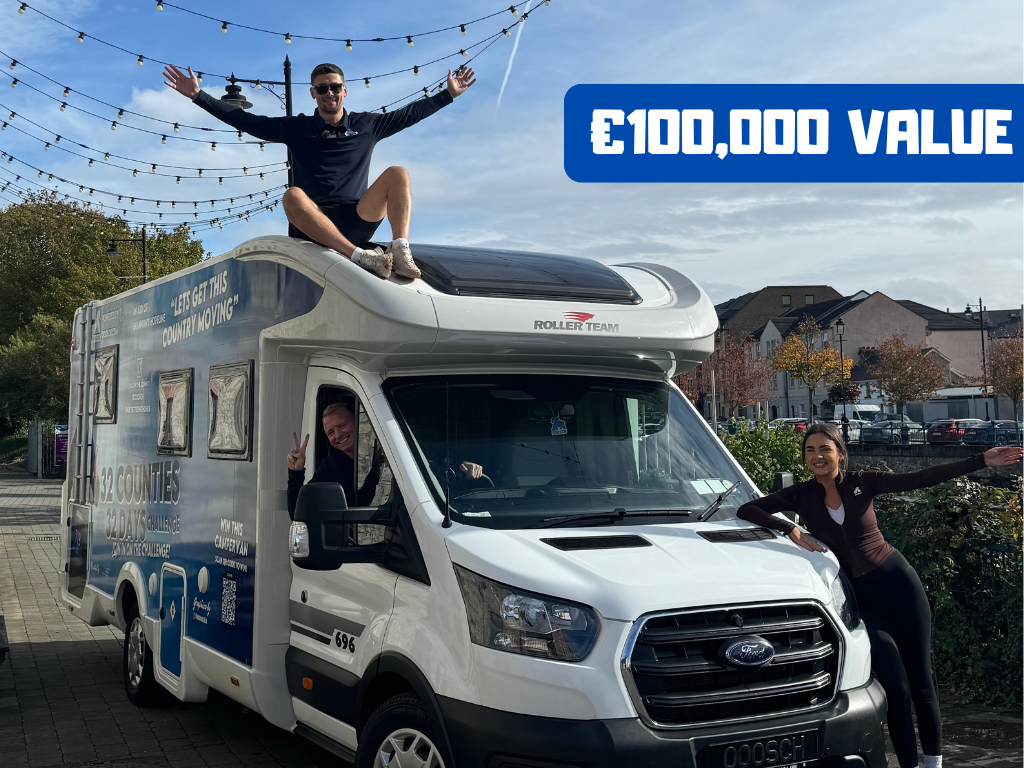 WIN THIS CAMPERVAN FOR JUST €2! (Shannon Hopeline Fundraiser)