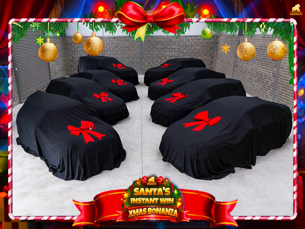 SANTA'S 8 x MYSTERY CAR INSTANT WIN XMAS BONANZA