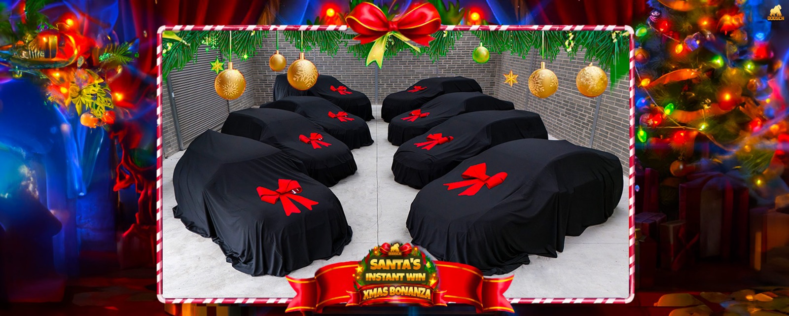 SANTA'S 8 x MYSTERY CAR INSTANT WIN XMAS BONANZA