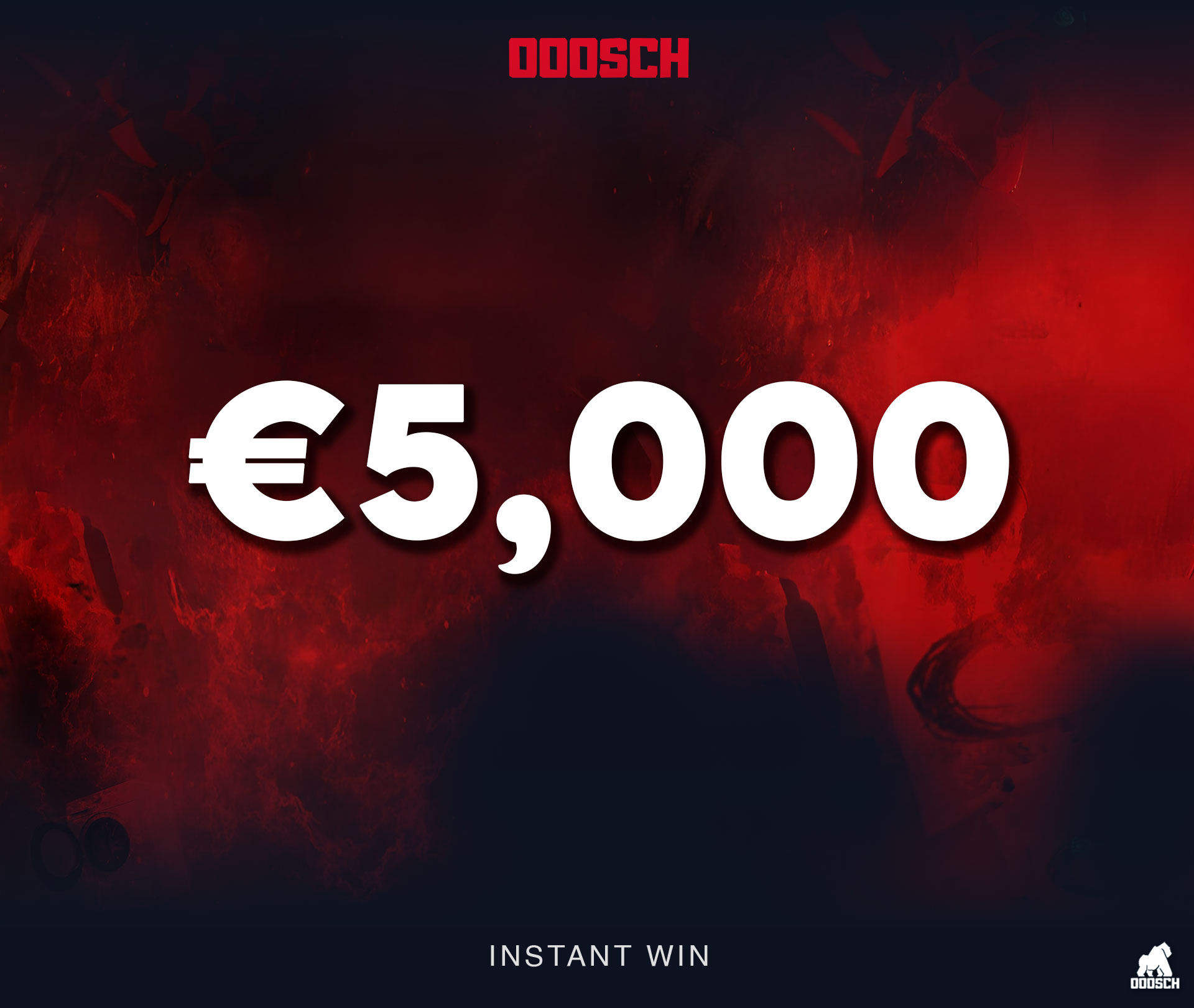 €5,000 Cash