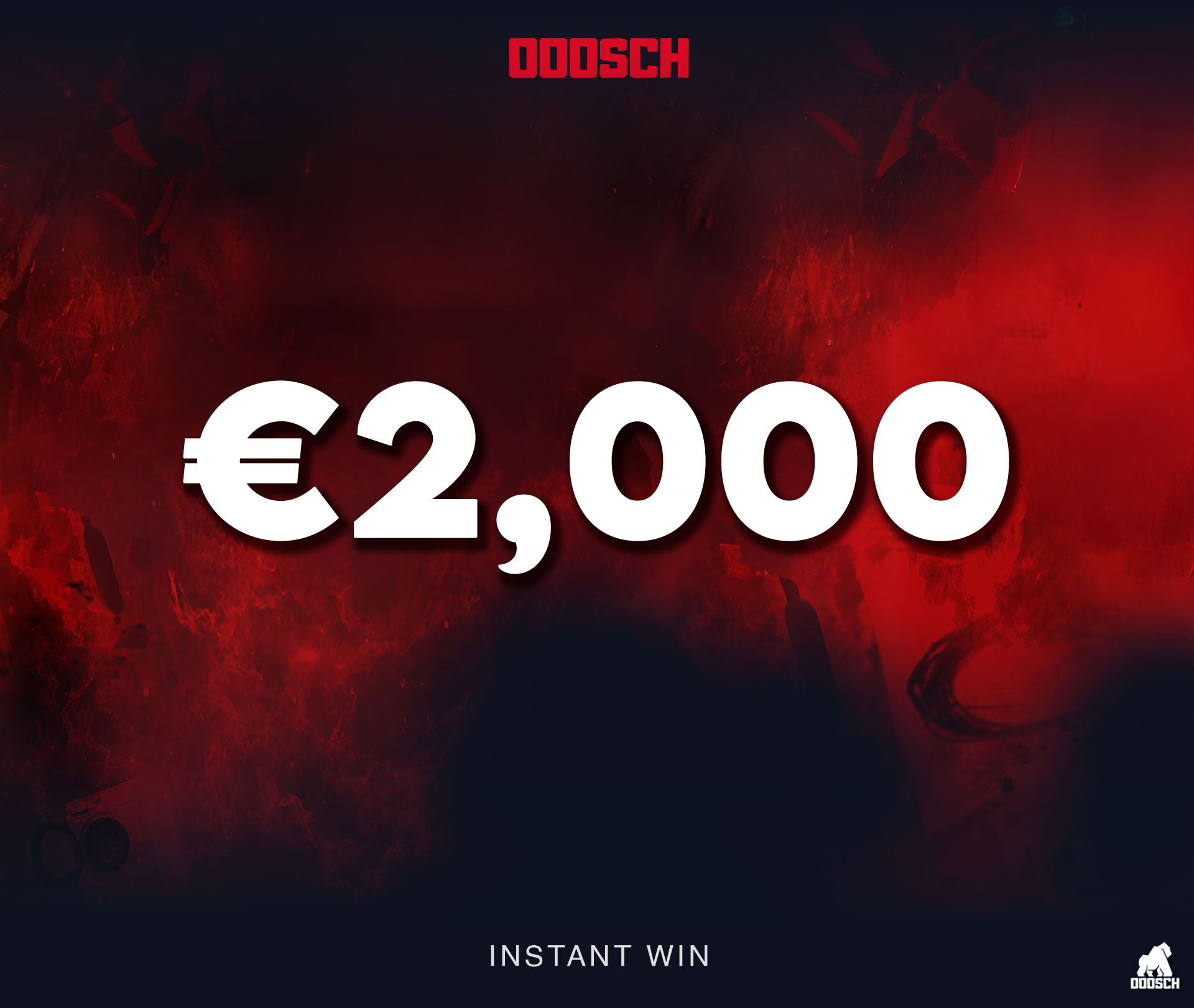 €2,000 Cash