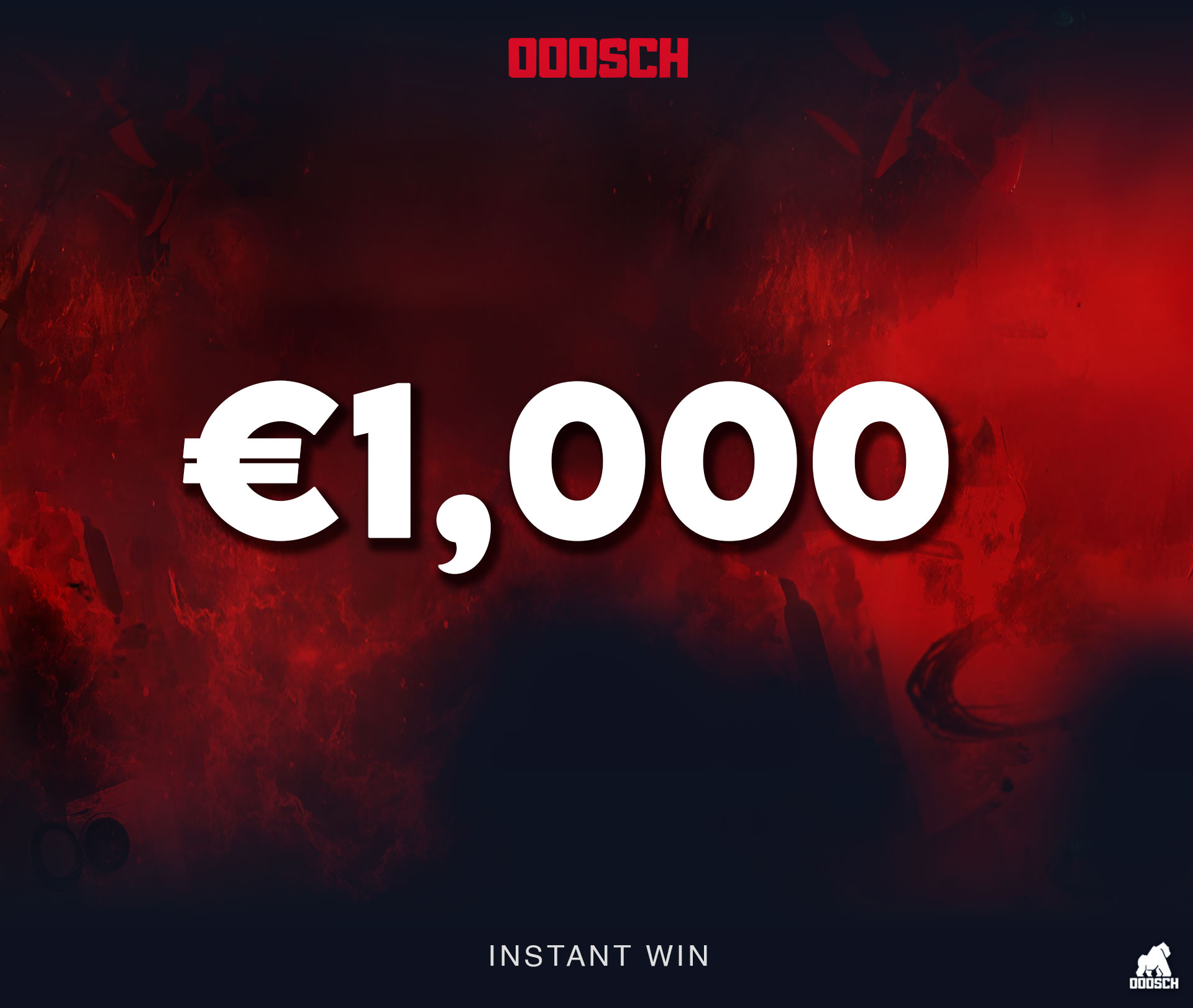 €1,000 Cash