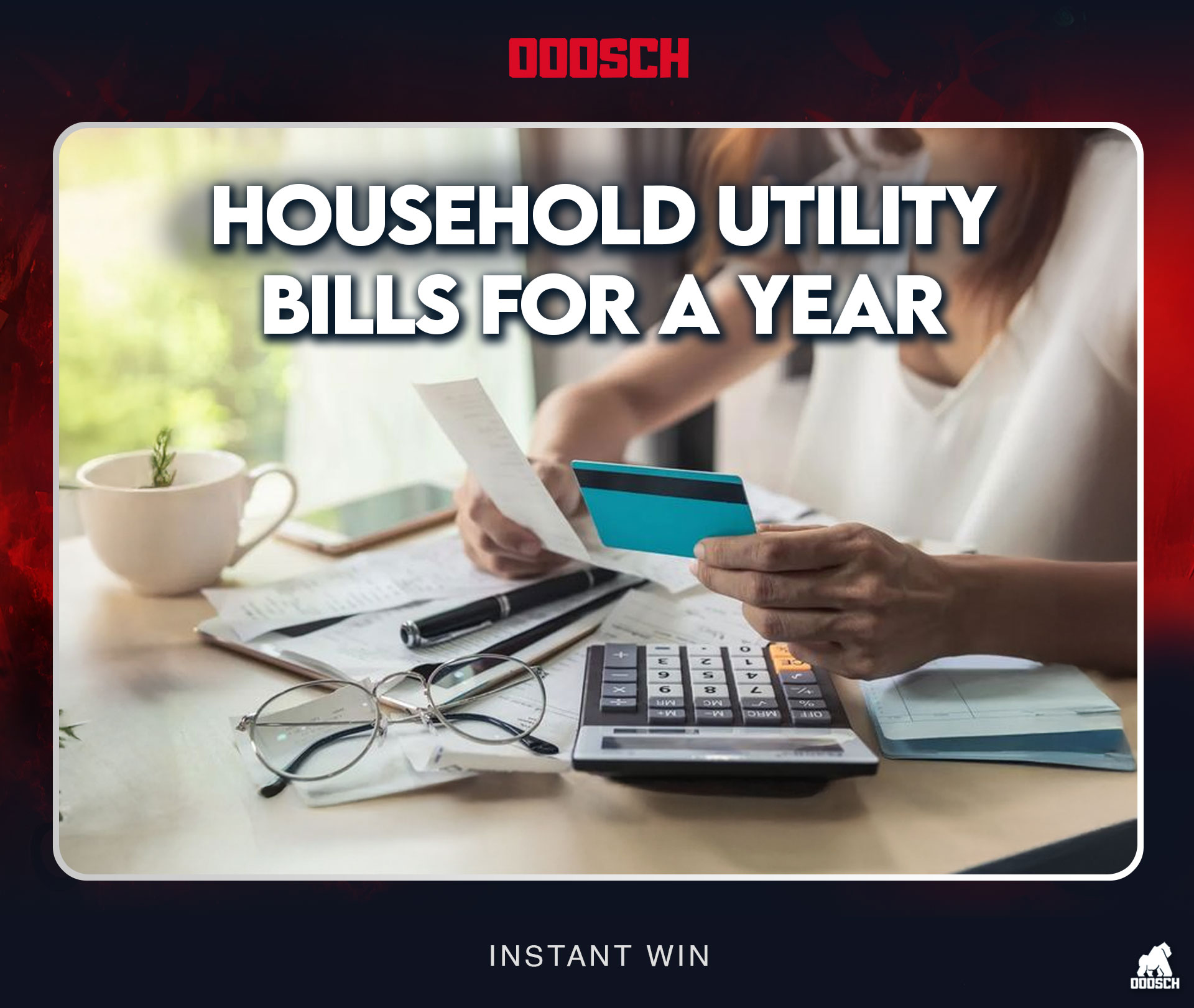 Household / Utility Bills For A Year