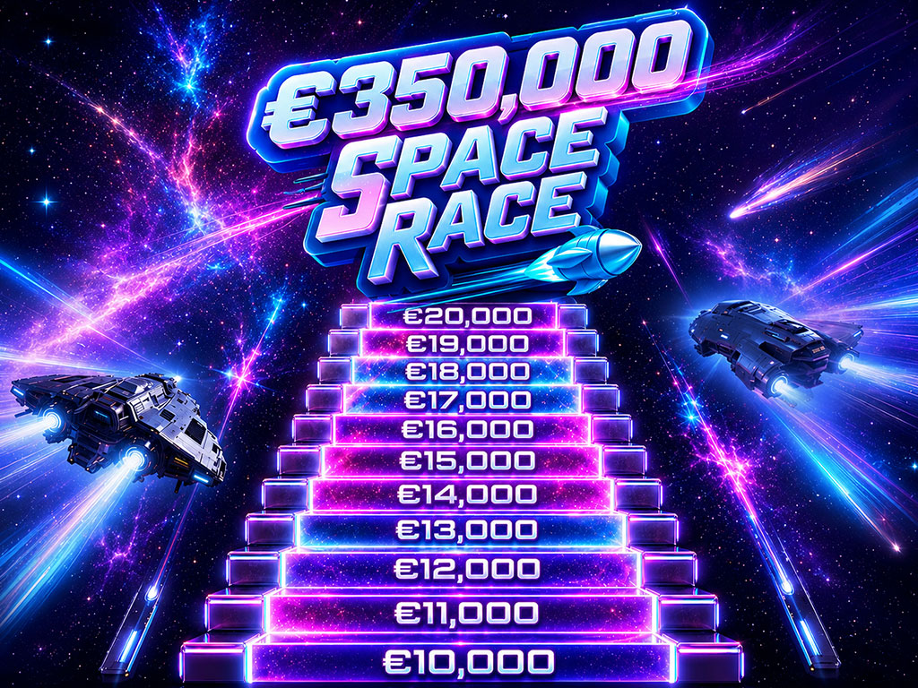€350,000 Cash Space Race Instant Scratch