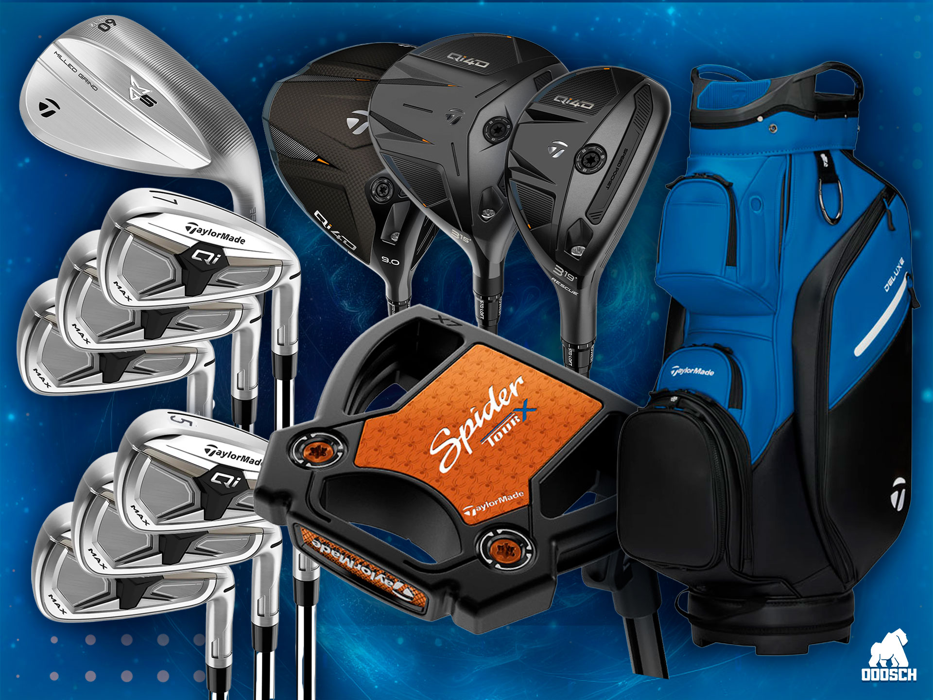 Taylormade Qi4D Golf Bundle #10