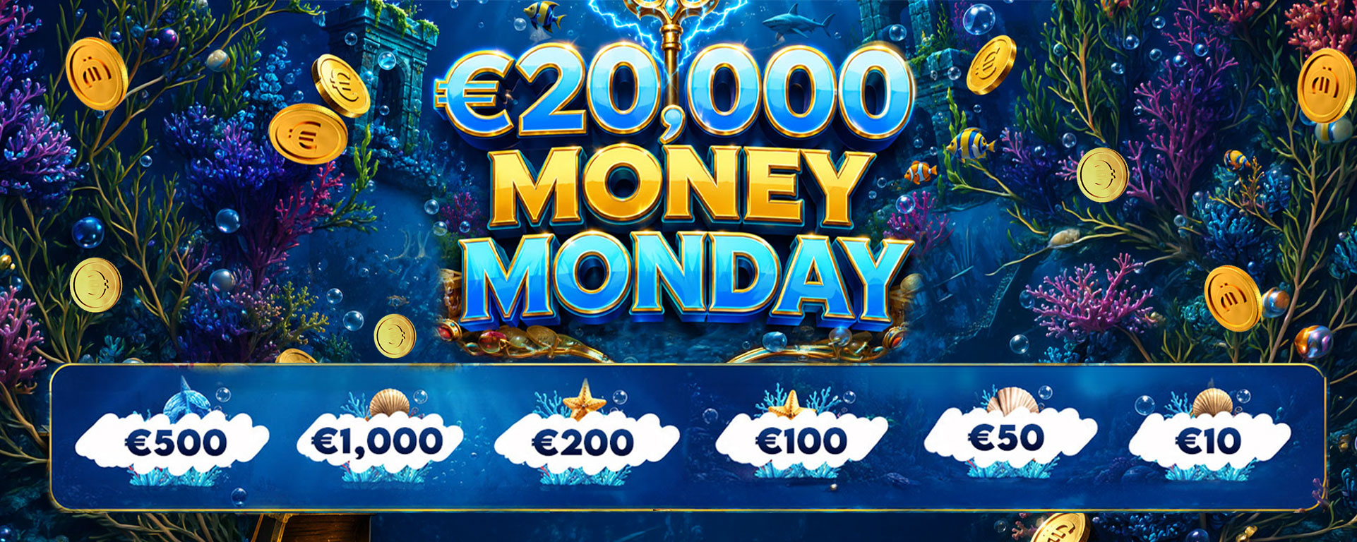 €20,000 Money Mondays Instant Scratch