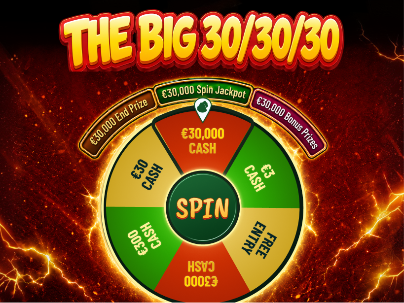 THE BIG 30/30/30 INSTANT SPIN