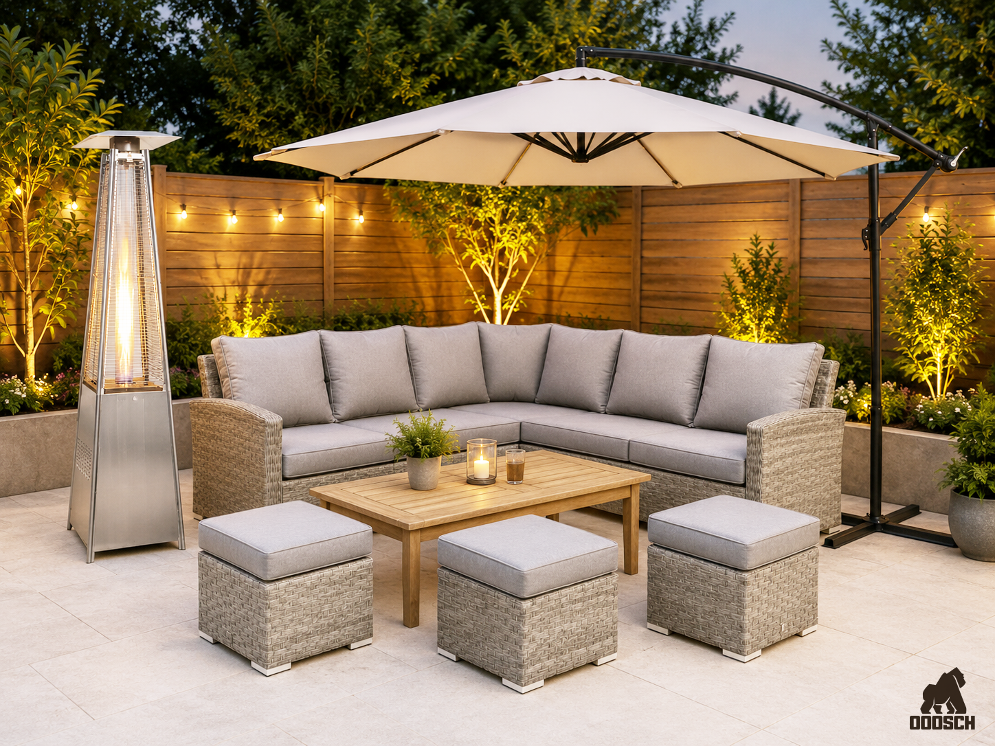 Outdoor Garden Lounge Bundle #4