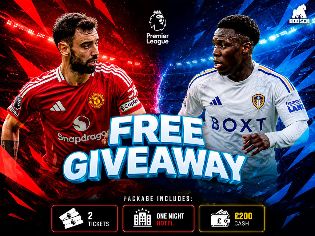 Man Utd v Leeds in Dublin Croke Park - FREE GIVEAWAY