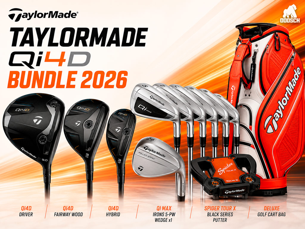 Taylormade Qi4D Golf Bundle #13