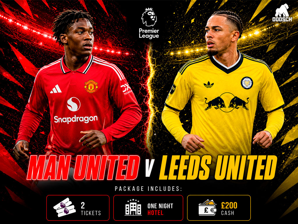 Man Utd v Leeds Croke Park - 4 Person Package